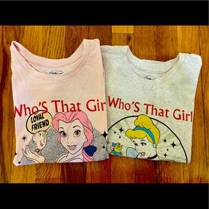 Little Eleven Paris X Disney princess. 2 T-shirt’s